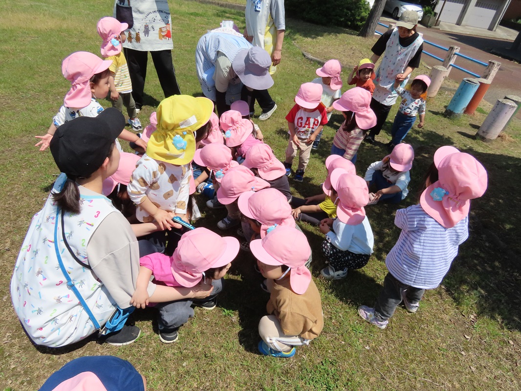 5月13日（火） 未満児組　外あそび