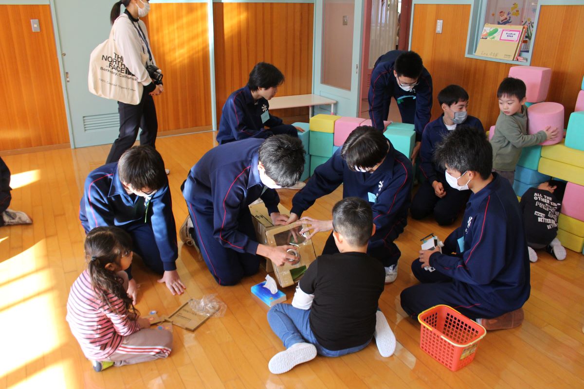 12月14日（木）見中生の家庭科実習