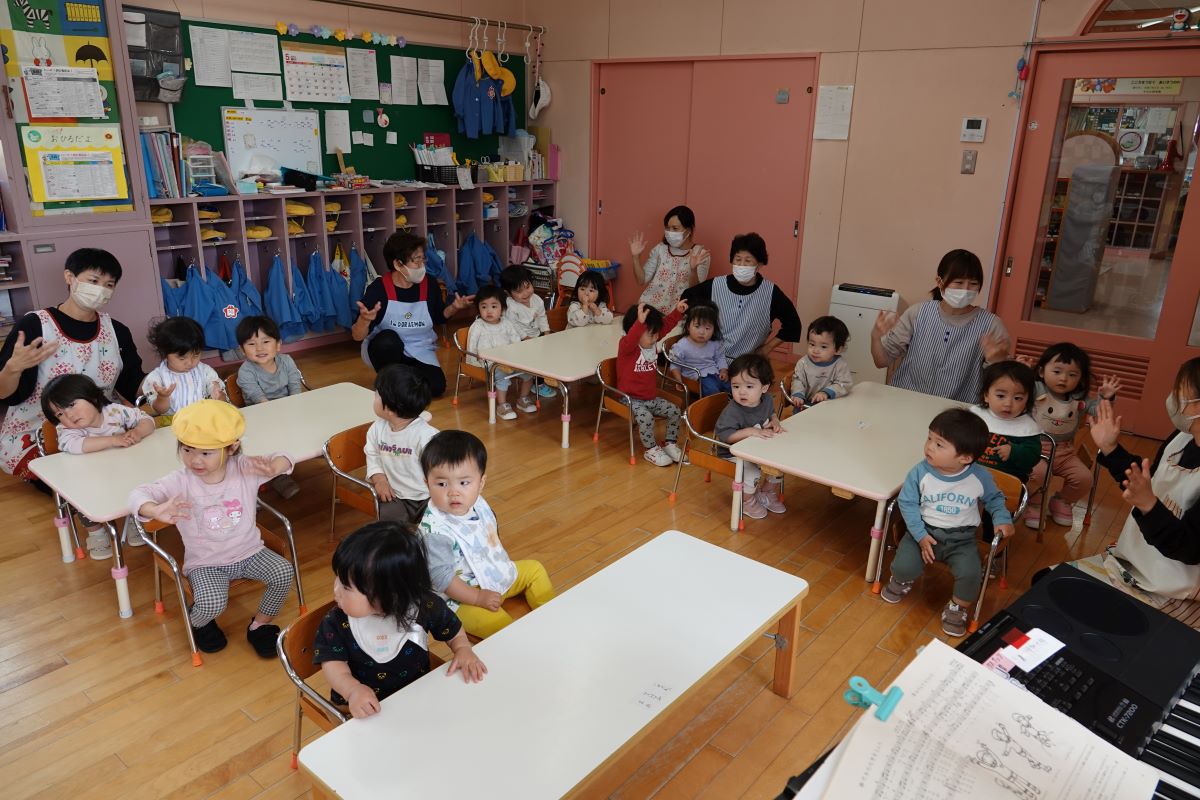 5月17日（金）ばらぐみの朝の会