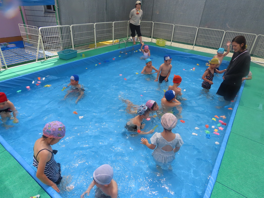 7月8日（火） プール開き