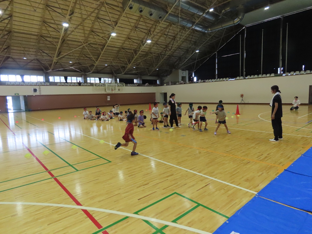 8月26日（火） 年長組 運動会練習