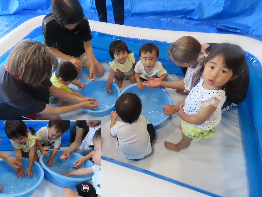 7月29日（火） ばら組の水あそび