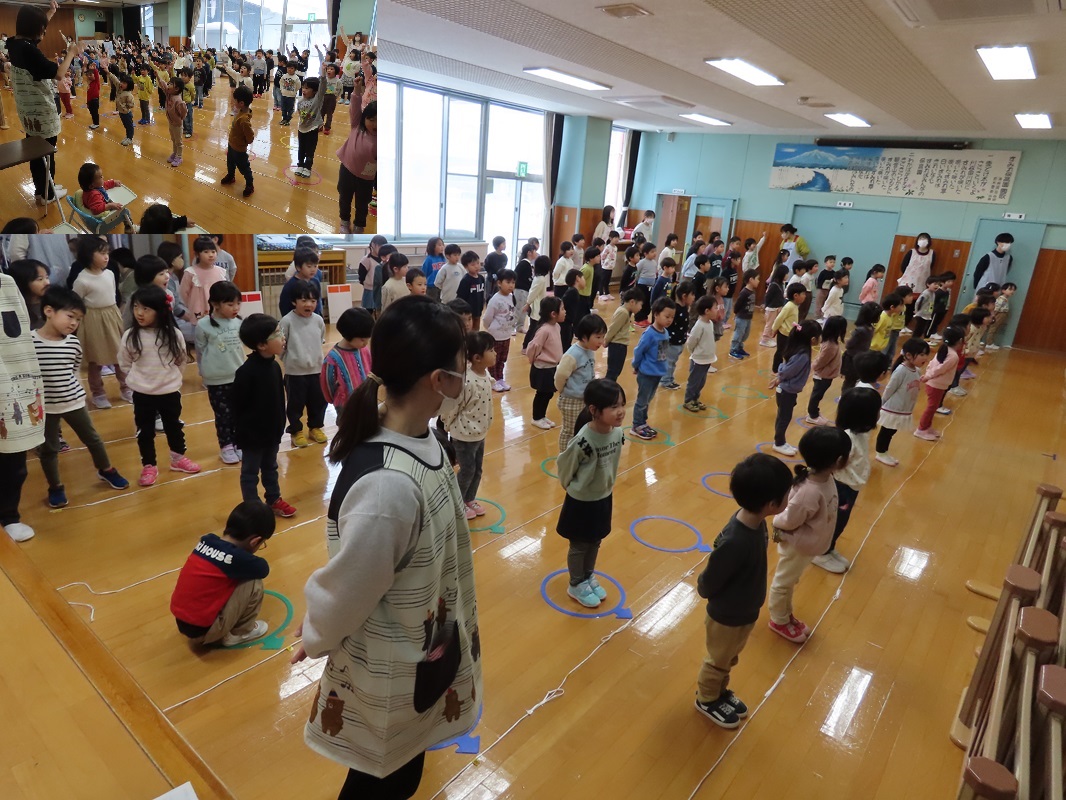 ２月６日（木） 音楽発表会 合唱リハーサル