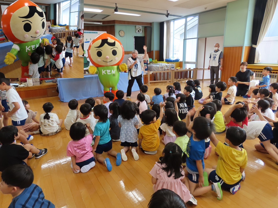 まもる君登場！質問コーナー